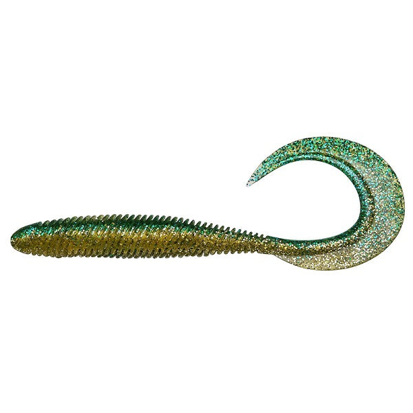 Megabass Kemuri Curly 2.5inch Green Gold