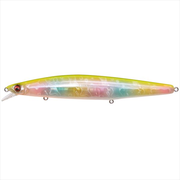 Megabass Marine Gang Cookai 140F Shell Skin Chart Back Rainbow