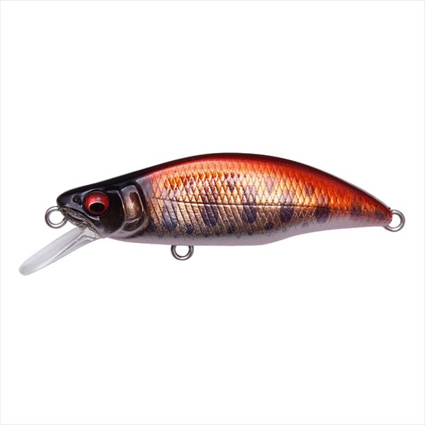 Megabass Trout Plug GH46 Humpback FS M Red Stream