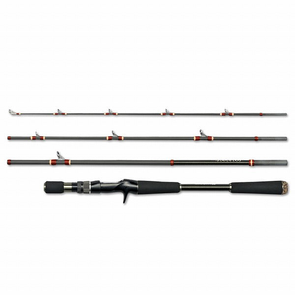 Megabass Bass Rod Valkyrie World Expedition Multi VKC-68M-4 (Baitcasting 4 Piece)