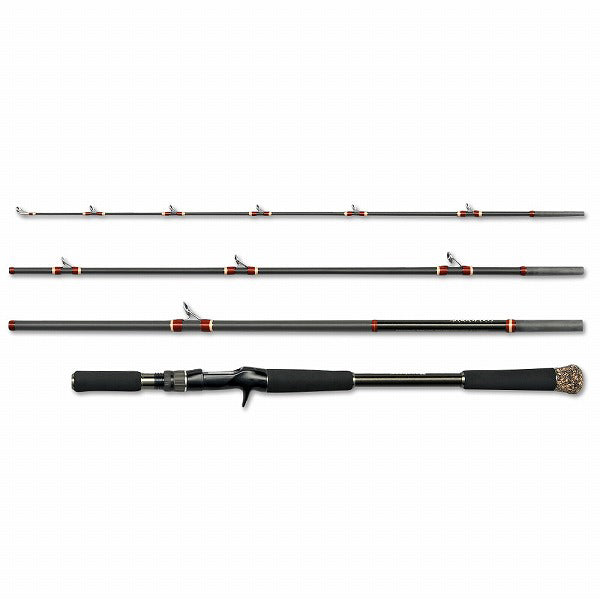 Megabass Bass Rod Valkyrie World Expedition Multi VKC-78H-4 (Baitcasting 4 Piece)