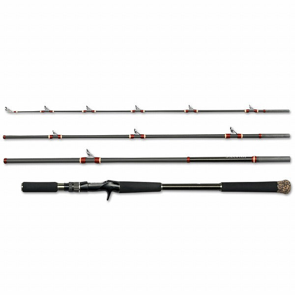 Megabass Bass Rod Valkyrie World Expedition Multi VKC-711XH-4 (Baitcasting 4 Piece)