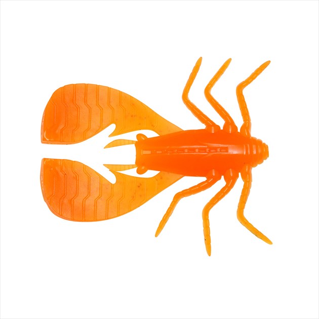 Megabass Worm Fuwabug 2.5inch Orange Back Chart