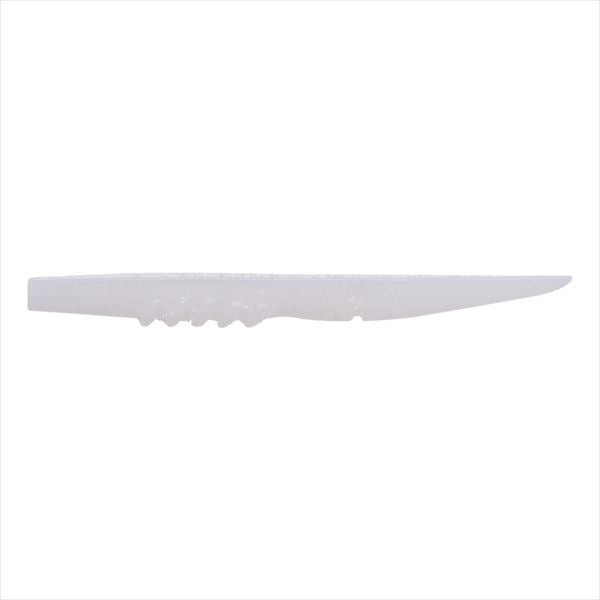 Megabass Worm Tiny Exlayer 3inch Solid White