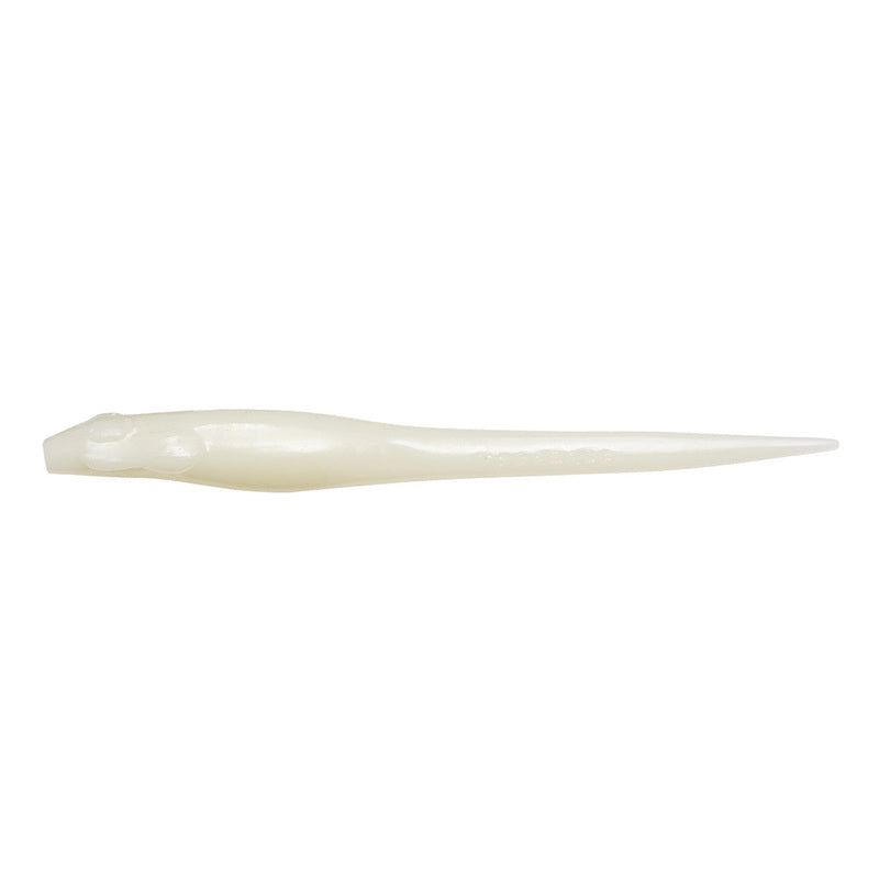 Megabass Worm Haze Dong 4inch Solid White 48176