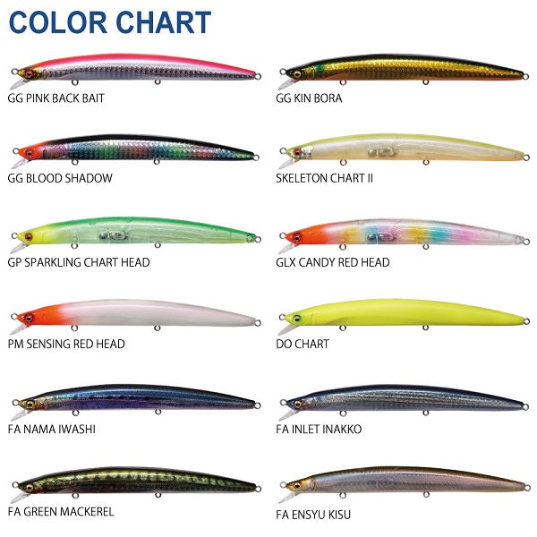 Megabass Seabass Lure Cookai Slim 120 Gg Kimbora