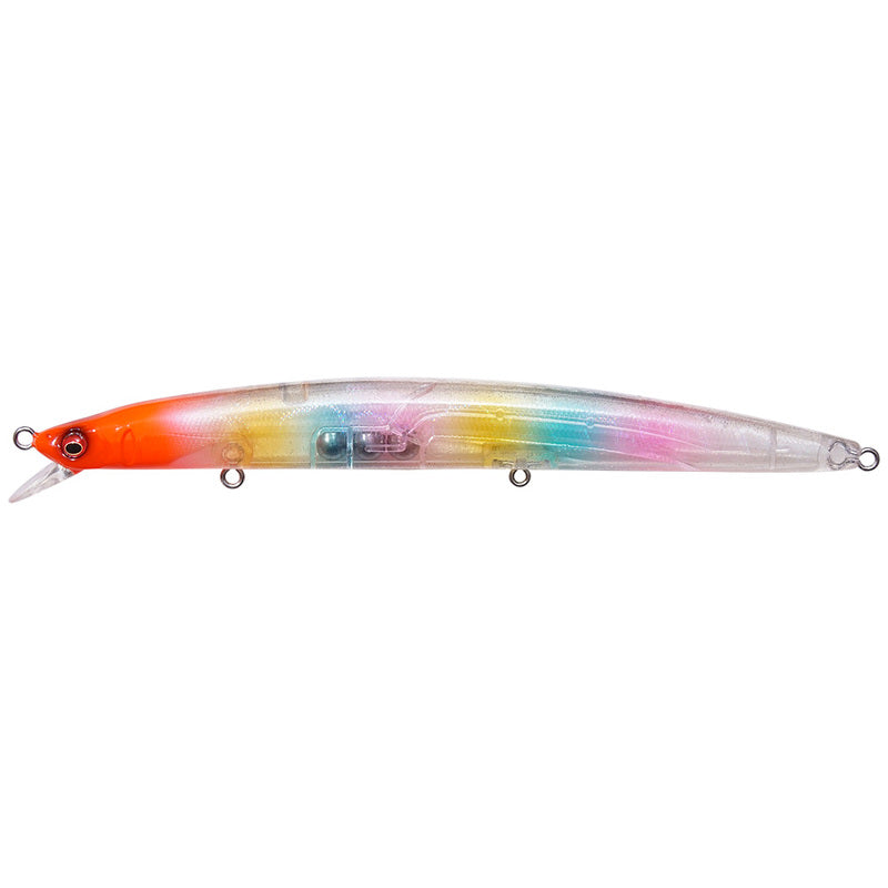 Megabass Seabass Lure Cookai Slim 140 GLX Candy Red Head