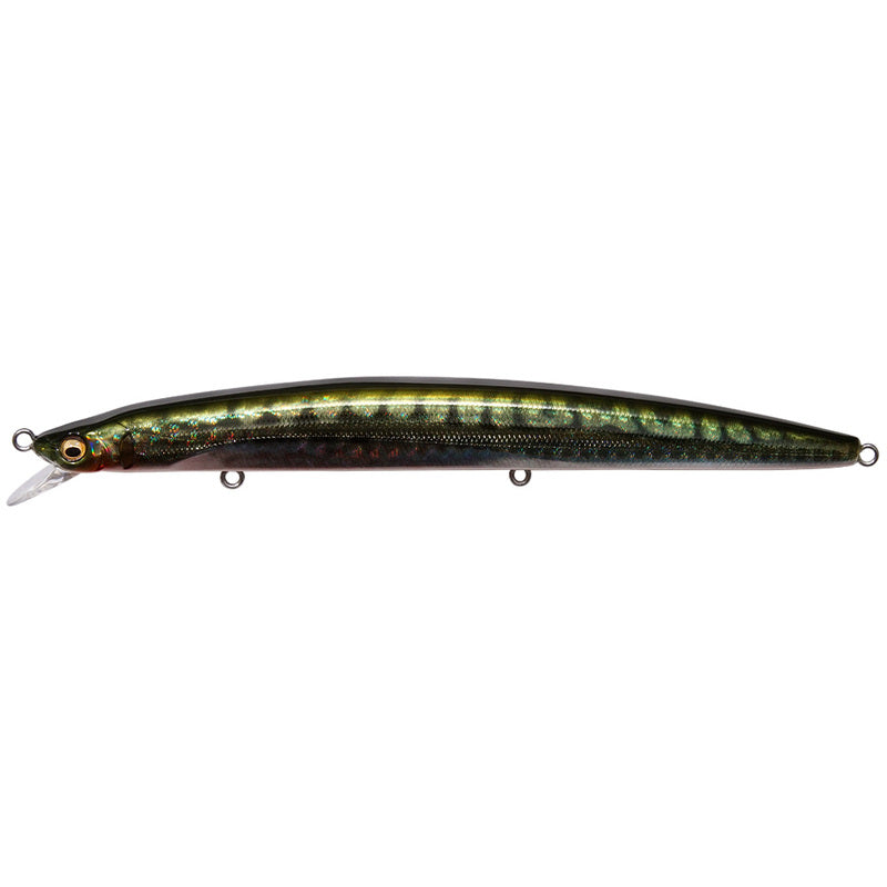 Megabass Seabass Lure Cookai Slim 140 FA Green Mccarrel