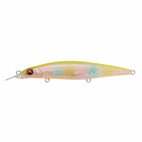 Megabass Seabass Lure Cookai Bring 130F Shell Skin Chartback Rainbow