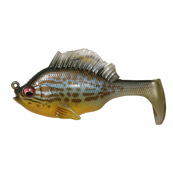 Megabass Worm Sleeper Gill 3.2inch 3/4oz Pumpkin Seed 50007