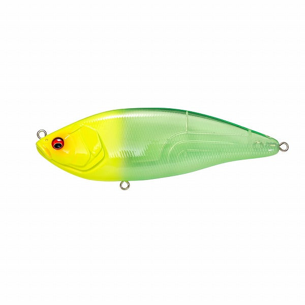 Megabass Seabass Lure Konoshirus Swimmer F Ghost Lime Chart Head