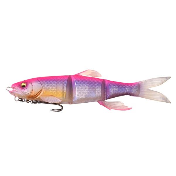 Megabass Worm Magdraft Hasu Raver Pink Back Frozen Hasu