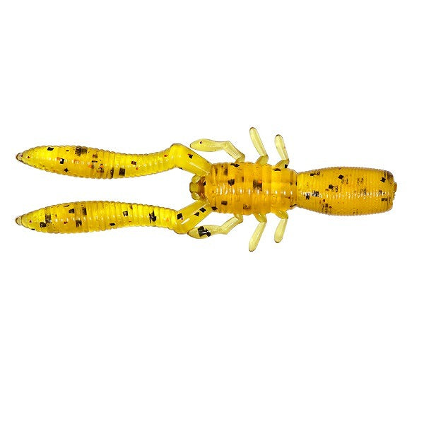 Megabass Worm Bottle Shrimp SW 2.4inch Grass Shrimp