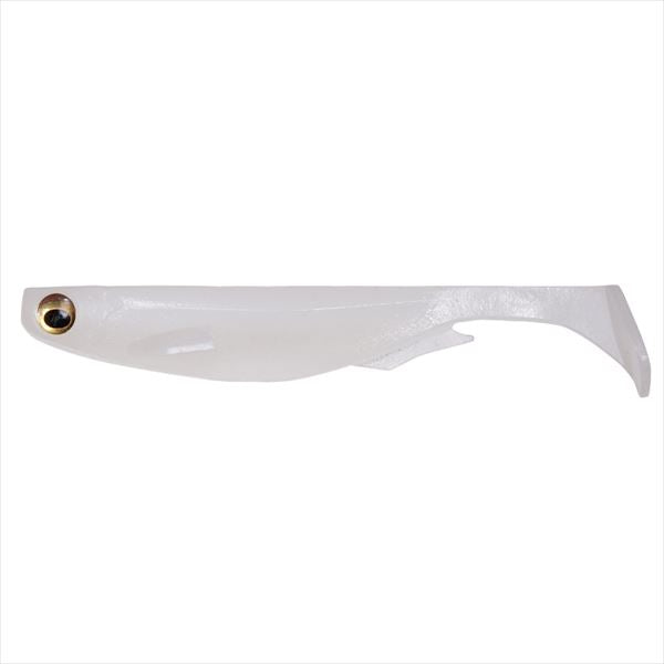 Megabass Worm Spark Shad 3.6inch Whitebait