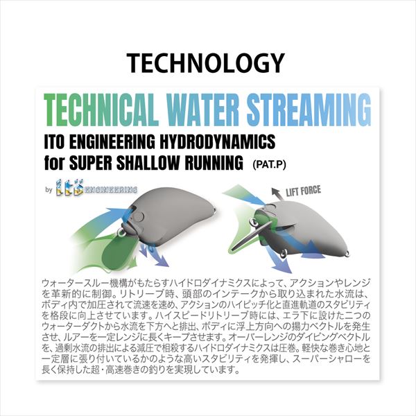 Megabass Bass Lure IxI Blowly Child Gill