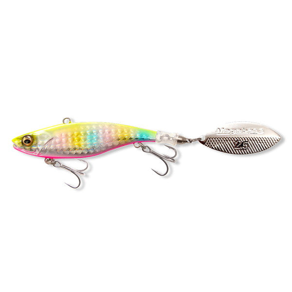 Megabass Seabass Lure X-Blazar SW 21g G Chart Back Rainbow PB