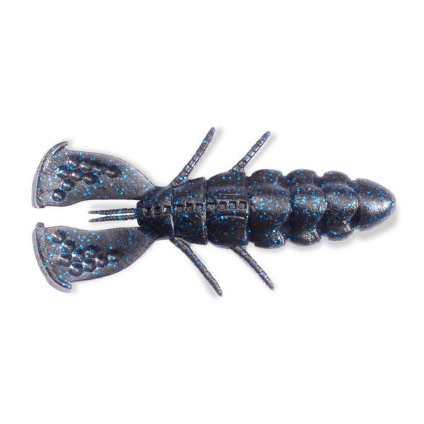 Megabass Worm Slap Hog 3.5inch Black Blue