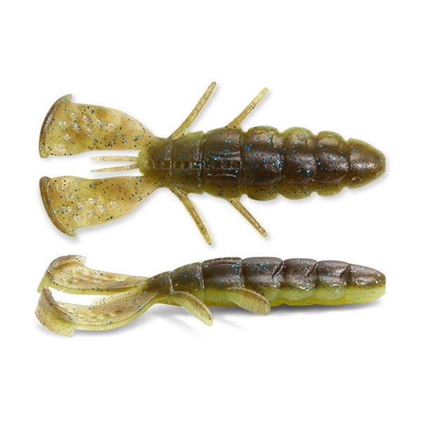 Megabass Worm Slap Hog 3.5inch Green Pumpkin Chart