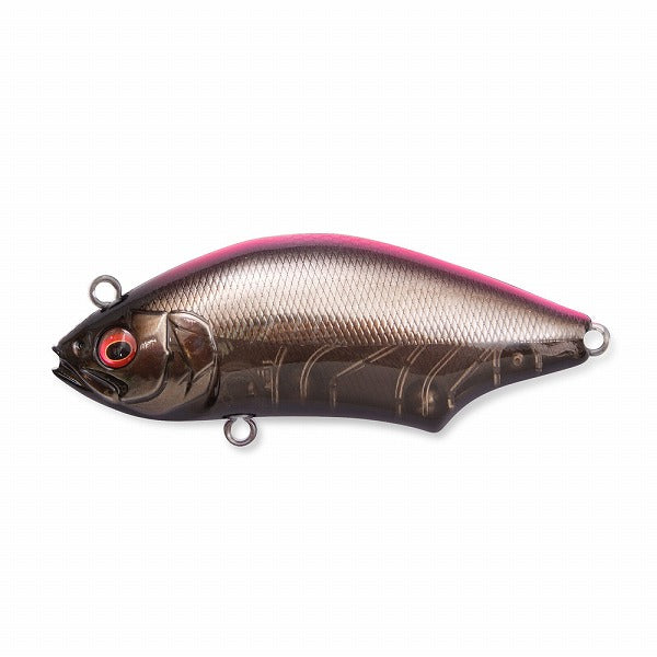 Megabass Seabass Lure Hadara Trap 70 HT Black Pink Back