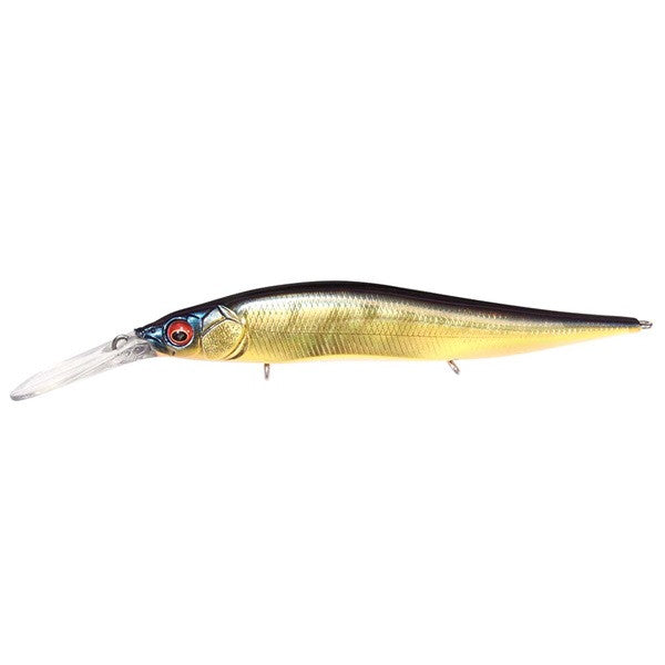 Megabass Bass Lure Vision Oneten+2 Jr. SH Champagne Gold Black
