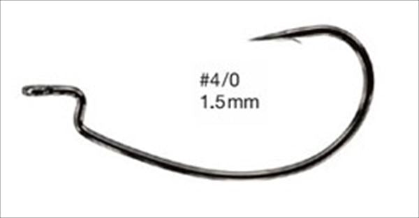 Varivas Worm Hook Offset Master Monster Class #4/0