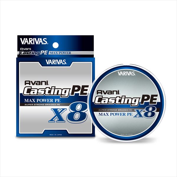 VARIVAS Avani Casting PE Braid SMP – 400m Spool, #6 Line Strength