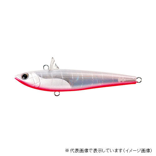 Tackle House Seabass Lure Rolling Bait 77 #P03 PP Pearl White/Redberry