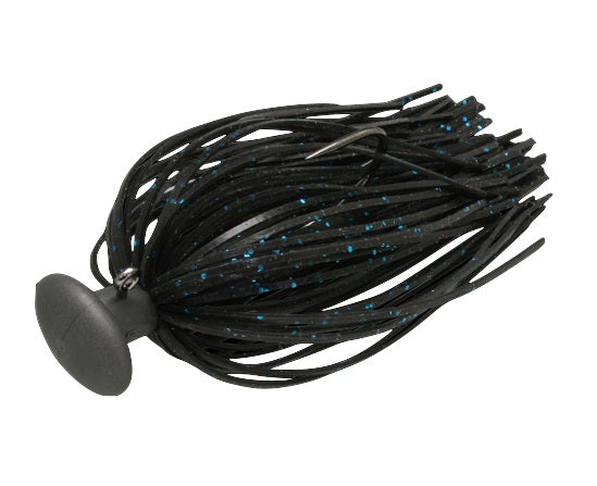 Jackall Rubber Jig Nakata jig 1/4oz Black/Blue Flake