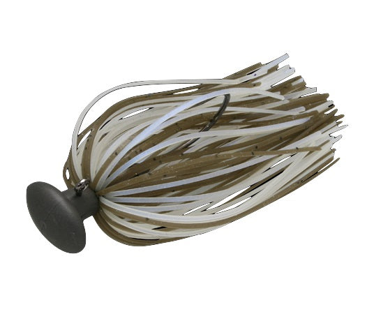 Jackall Rubber Jig Nakata jig 1/4oz Green Pumpkin Seed/Pearl White