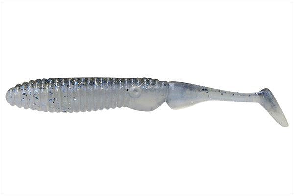 Jackall Worm Ammonite Shad 3.0inch Maruhata Clear Hasskko