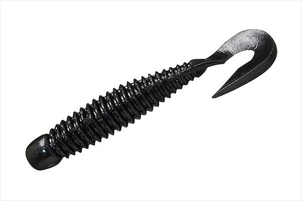 Jackall Worm Wobbring 3inch Solid Black