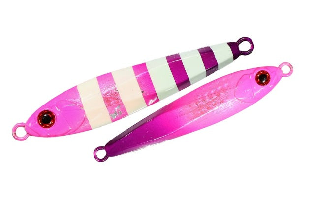 Jackall Big Backer JIG 30g Glow Pink & Purple/Lens Holo