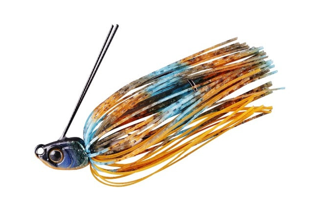 Jackall Rubber Jig B crawl swimmer 3/16oz Marriage Gill Stripe