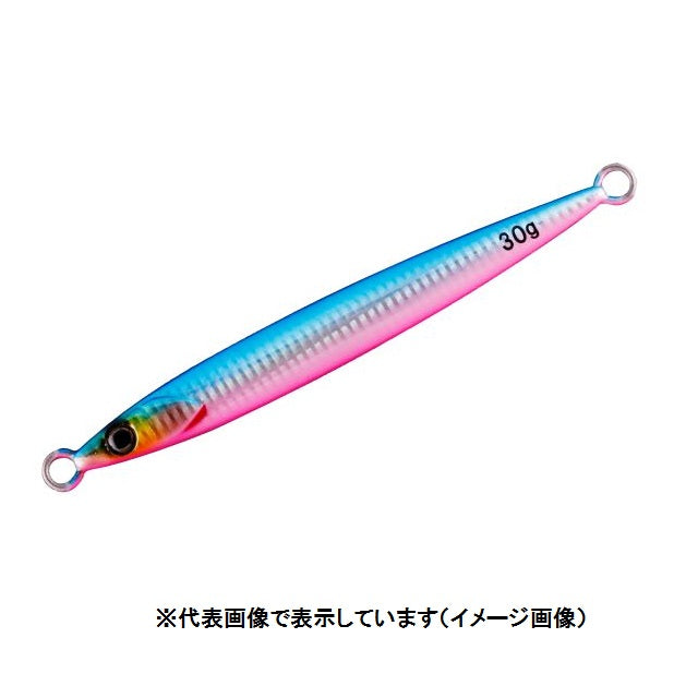 Jackall Metal Jig Big Backer Jig Slide Stick 40g Blue Pink/Border Holo