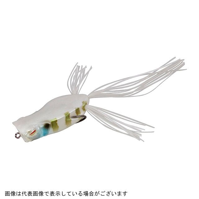 Jackall Frog Spin Gavacho Maruhata White Gill