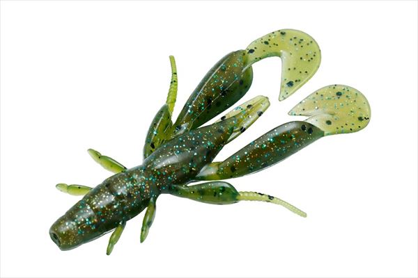 Jackall Worm Chunk Craw 2.8inch UV Turtle Crab