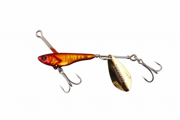 Jackall Metal Jig Big Backer Spin 20g Akakin/Magma Wave Holo