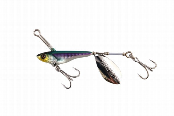 Jackall Metal Jig Big Backer Spin 20g Anchovy/Lens Holo