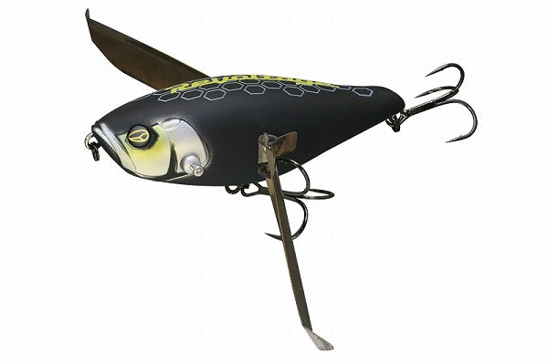 Jackall Bass Lure RV Crawler RV Black