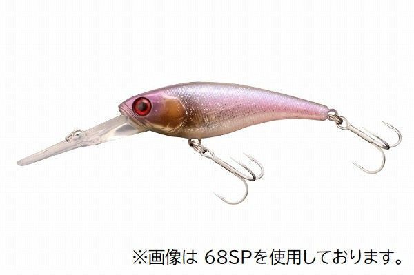 Jackall Bass Lure Soul Shad 62DR-SP Ghost Pink Wakasagi