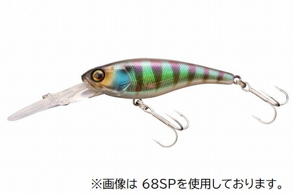 Jackall Bass Lure Soul Shad 62DR-SP POL Child Gill