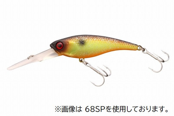 Jackall Bass Lure Soul Shad 62DDR-SP Muddy Chartfish