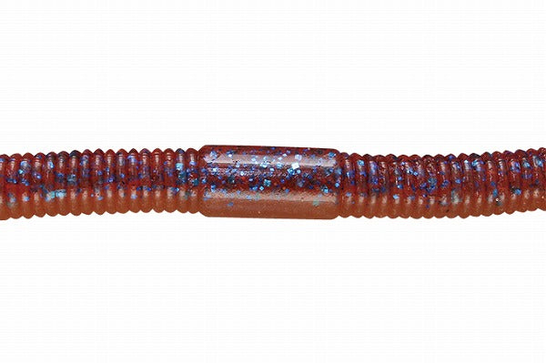 Jackall Worm Flick Shake 6.8inch Maruhata Cinnamon Buck Plum