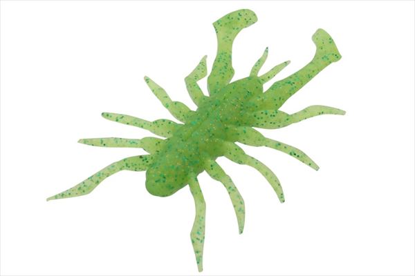 Jackall Worm RV-Bug 3.0inch Lime Chart Gold Flake