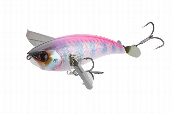 Jackall Bass Lure Mega Pompadour Pinkback Pearl Gill