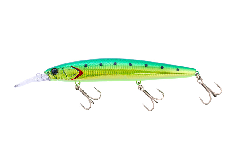 Jackall Big Backer Wangan Minnow 128S-LB Bay Green