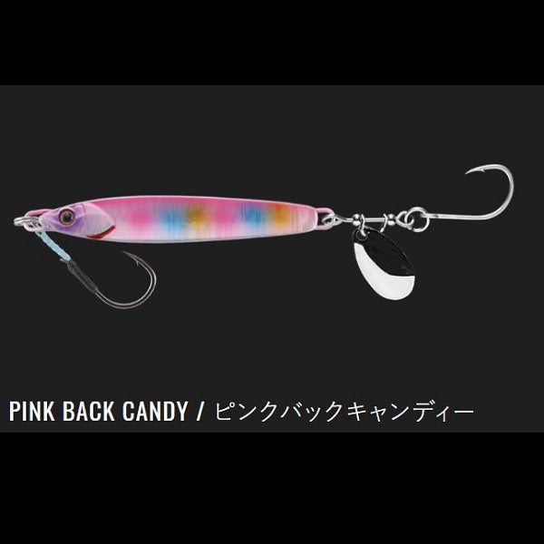 Jackall Metal Jig Big Backer Rush Blade 30g Pink BackCandy