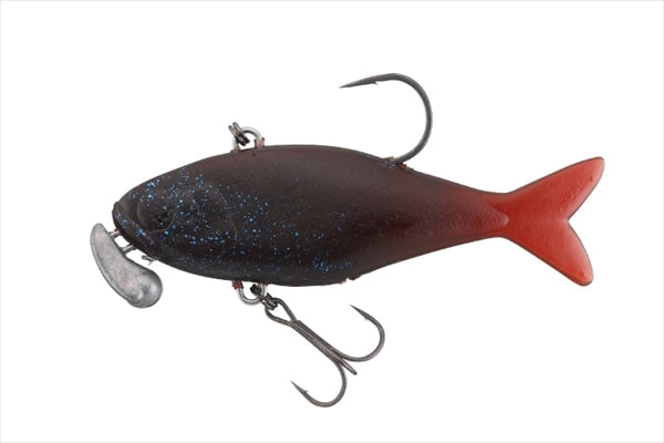 Jackall Worm Galvibe Jr. Blood Blue Shad