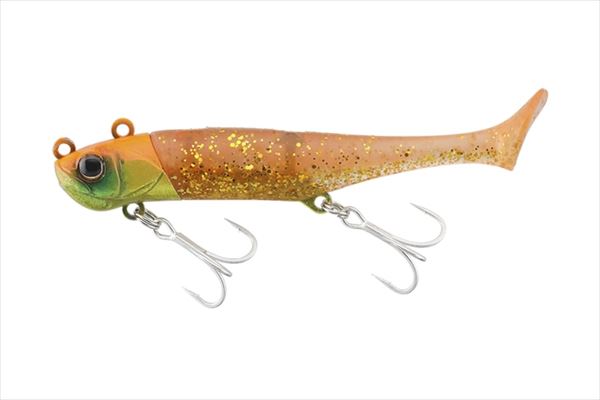 Jackall Worm Big Backer Wag Shad 15g Surf Orange Gold