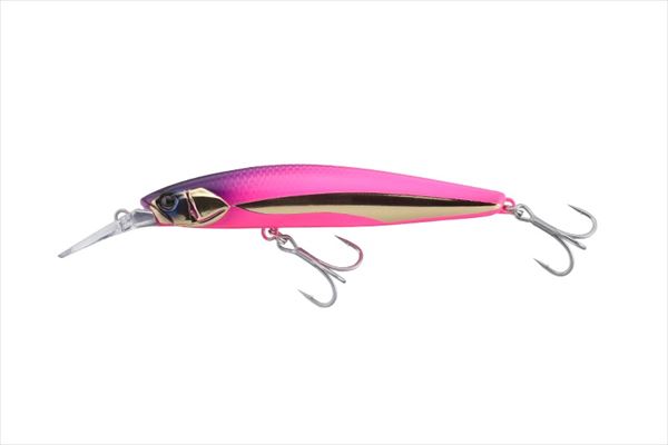 Jackall Seabass Lure Big Backer Gulf coast Minnow 128S-LB Super Sagoshi Pink Spark